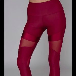 Onzie Royal Leggings - Burgundy